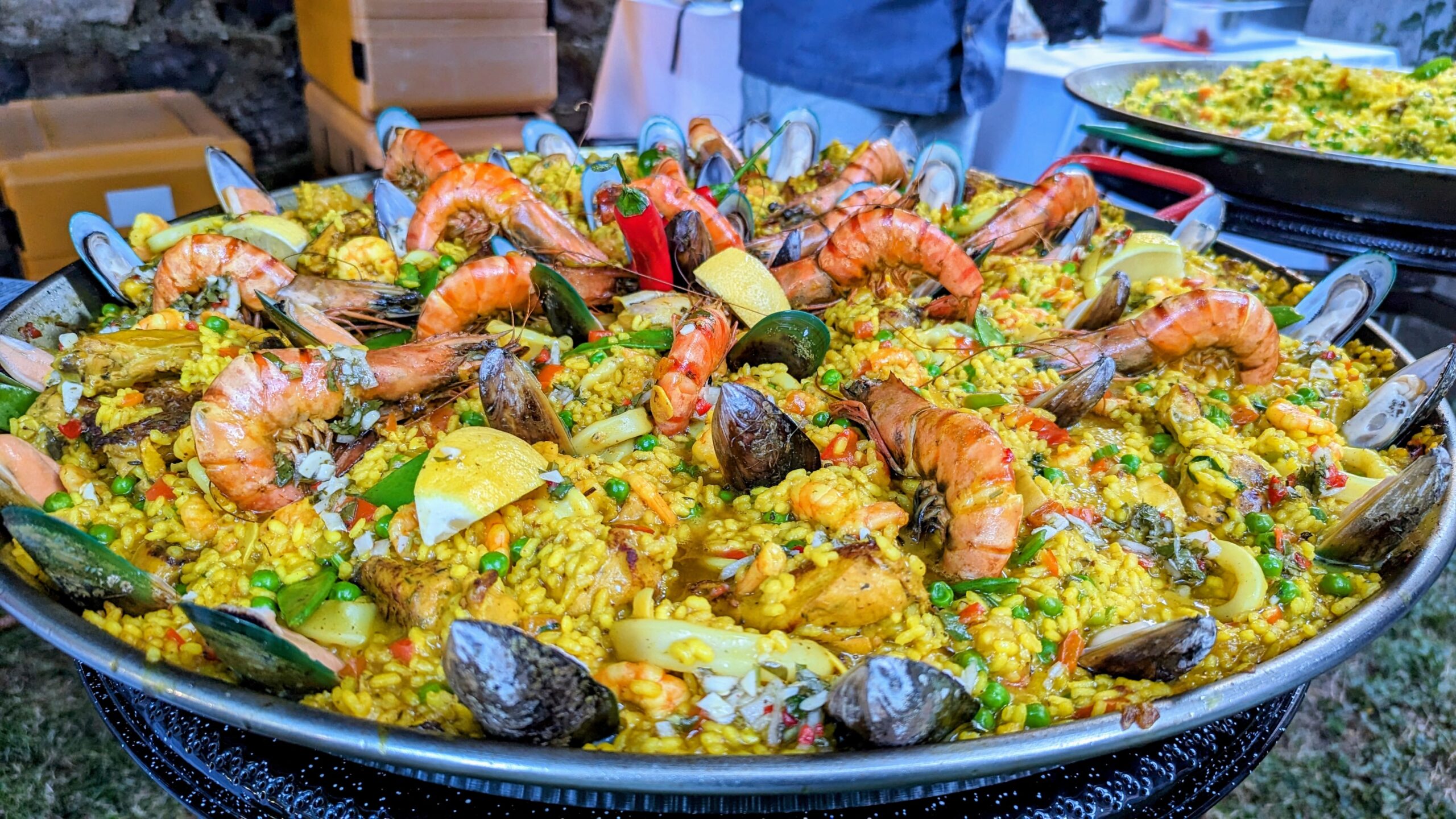 paella pfanne catering